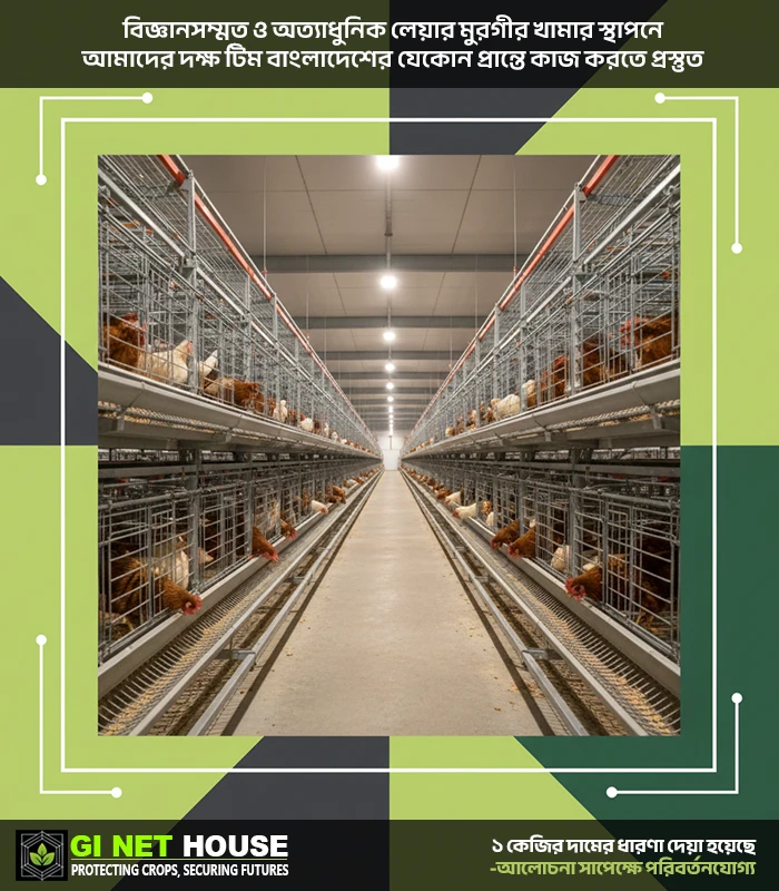 BSRM-M2 আধুনিক মুরগির খাঁচা - Product Image